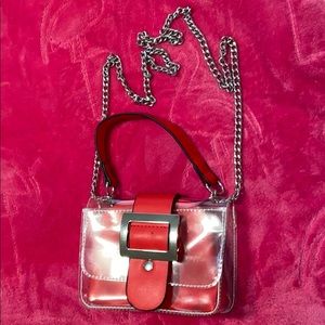 Nice Red Clear Purse